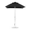 6.5 Foot Square Fiberglass Market Umbrella with Crank