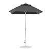 6.5 Foot Square Fiberglass Market Umbrella with Crank