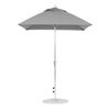 6.5 Foot Square Fiberglass Market Umbrella with Crank