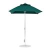 6.5 Foot Square Fiberglass Market Umbrella with Crank