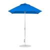 6.5 Foot Square Fiberglass Market Umbrella with Crank