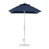 6.5 Foot Square Fiberglass Market Umbrella with Crank