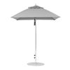 6.5 Foot Square Fiberglass Market Umbrella with Marine Grade Fabric