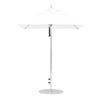 6.5 Foot Square Fiberglass Market Umbrella with Marine Grade Fabric