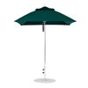 6.5 Foot Square Fiberglass Market Umbrella with Marine Grade Fabric