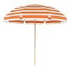 7.5 Foot Diameter Fiberglass Beach Umbrella