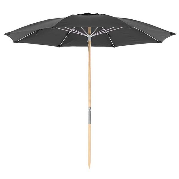 7.5 Foot Diameter Fiberglass Beach Umbrella with Acrylic Canopy