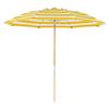 7.5 Foot Diameter Fiberglass Beach Umbrella with Acrylic Canopy