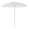 7.5 Foot Diameter Fiberglass Beach Umbrella with Acrylic Canopy