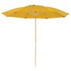 7.5 Foot Diameter Fiberglass Beach Umbrella with Acrylic Canopy
