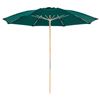 7.5 Foot Diameter Fiberglass Beach Umbrella with Acrylic Canopy