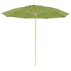 7.5 Foot Diameter Fiberglass Beach Umbrella with Acrylic Canopy