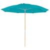 7.5 Foot Diameter Fiberglass Beach Umbrella with Acrylic Canopy