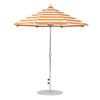 7.5 Foot Octagonal Fiberglass Market Umbrella with Crank