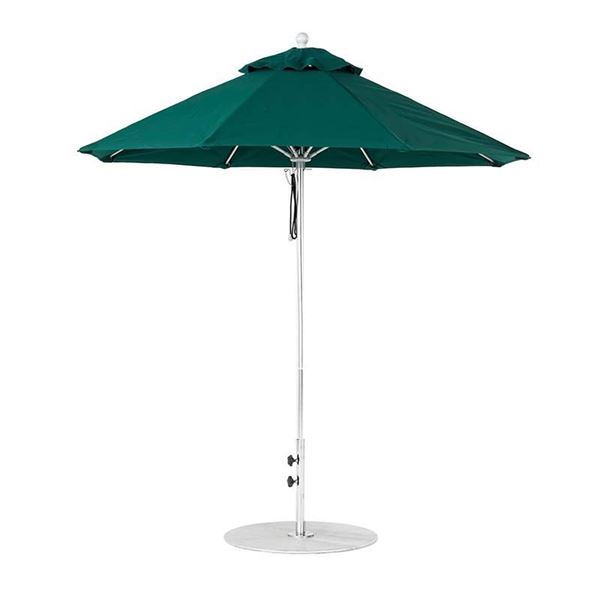 7.5 Foot Octagonal Fiberglass Market Umbrella with Marine Grade Fabric