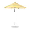 7.5 Foot Octagonal Fiberglass Market Umbrella with Marine Grade Fabric