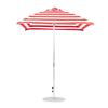 7.5 Foot Square Fiberglass Market Umbrella with Marine Grade Fabric and Crank Lift System