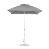 7.5 Foot Square Fiberglass Market Umbrella with Marine Grade Fabric and Crank Lift System