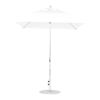 7.5 Foot Square Fiberglass Market Umbrella with Marine Grade Fabric and Crank Lift System