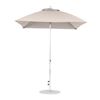 7.5 Foot Square Fiberglass Market Umbrella with Marine Grade Fabric and Crank Lift System