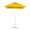7.5 Foot Square Fiberglass Market Umbrella with Marine Grade Fabric and Crank Lift System