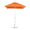 7.5 Foot Square Fiberglass Market Umbrella with Marine Grade Fabric and Crank Lift System