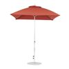 7.5 Foot Square Fiberglass Market Umbrella with Marine Grade Fabric and Crank Lift System