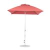 7.5 Foot Square Fiberglass Market Umbrella with Marine Grade Fabric and Crank Lift System