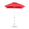 7.5 Foot Square Fiberglass Market Umbrella with Marine Grade Fabric and Crank Lift System