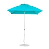 7.5 Foot Square Fiberglass Market Umbrella with Marine Grade Fabric and Crank Lift System