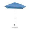 7.5 Foot Square Fiberglass Market Umbrella with Marine Grade Fabric and Crank Lift System