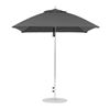 7.5 Foot Square Fiberglass Market Umbrella with Marine Grade Fabric
