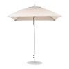 7.5 Foot Square Fiberglass Market Umbrella with Marine Grade Fabric