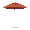 7.5 Foot Square Fiberglass Market Umbrella with Marine Grade Fabric