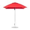 7.5 Foot Square Fiberglass Market Umbrella with Marine Grade Fabric