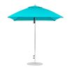 7.5 Foot Square Fiberglass Market Umbrella with Marine Grade Fabric