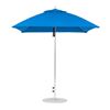 7.5 Foot Square Fiberglass Market Umbrella with Marine Grade Fabric
