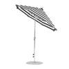 7.5 Foot Octagonal Fiberglass Market Umbrella with Auto Tilt and Crank