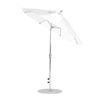 7.5 Foot Octagonal Fiberglass Market Umbrella with Auto Tilt and Crank
