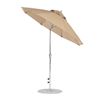 7.5 Foot Octagonal Fiberglass Market Umbrella with Auto Tilt and Crank