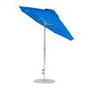 7.5 Foot Octagonal Fiberglass Market Umbrella with Auto Tilt and Crank