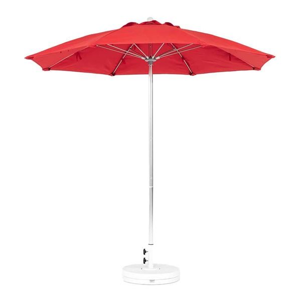 7.5 Foot Market Style Fiberglass Patio Umbrella with Marine Grade Fabric