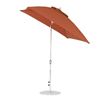 7.5 Foot Square Fiberglass Market Umbrella with Marine Grade Fabric and Auto Tilt with Crank Lift System