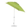7.5 Foot Square Fiberglass Market Umbrella with Marine Grade Fabric and Auto Tilt with Crank Lift System