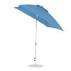 7.5 Foot Square Fiberglass Market Umbrella with Marine Grade Fabric and Auto Tilt with Crank Lift System