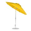 9 Foot Octagonal Fiberglass Market Umbrella with Auto Tilt and Crank, Marine Grade Fabric