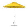 9 Foot Octagonal Fiberglass Market Umbrella with Crank, Marine Grade Fabric