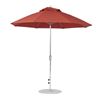 9 Foot Octagonal Fiberglass Market Umbrella with Crank, Marine Grade Fabric