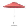 9 Foot Octagonal Fiberglass Market Umbrella with Crank, Marine Grade Fabric