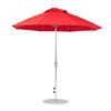9 Foot Octagonal Fiberglass Market Umbrella with Crank, Marine Grade Fabric